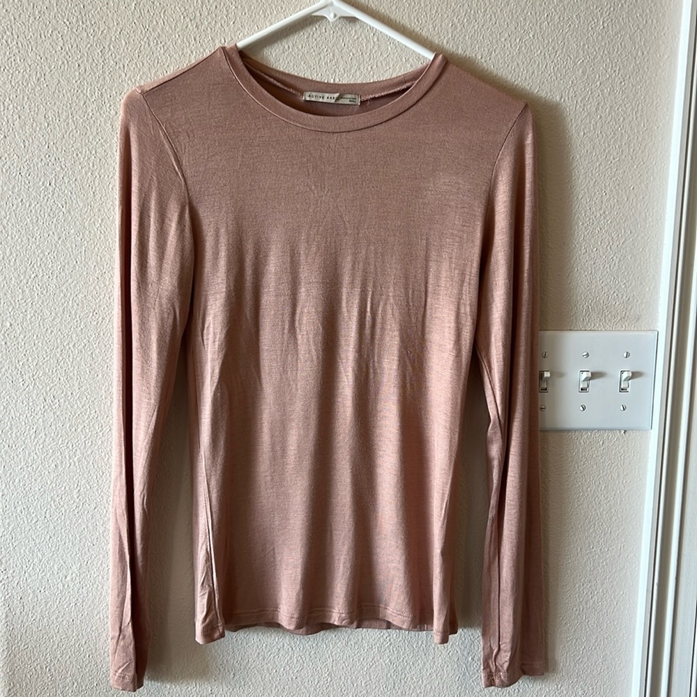 Active Basic Long Sleeve Shirt